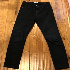 Acne black denim pants (men’s)